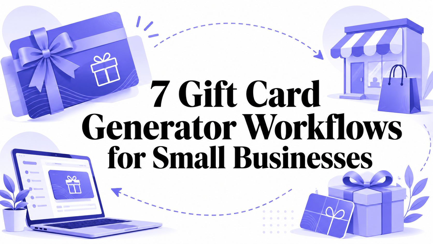7 Gift Card Generator Workflows for Small Businesses