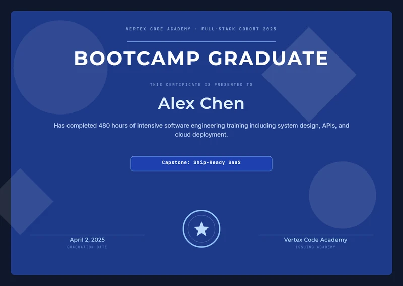 Bootcamp Graduate