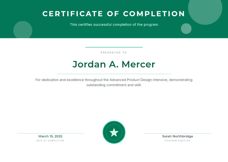 Modern Completion