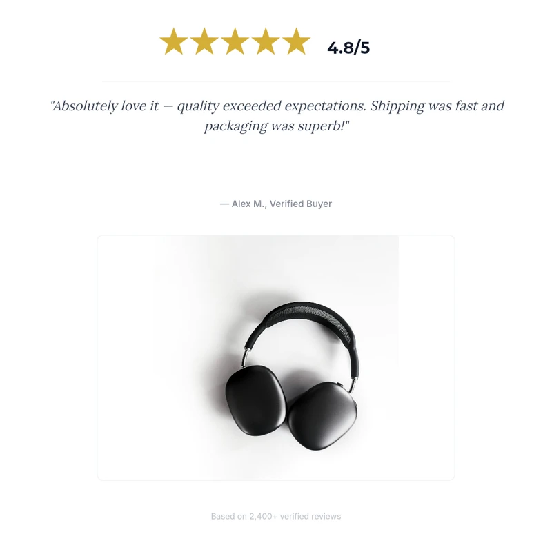 Product Review Card