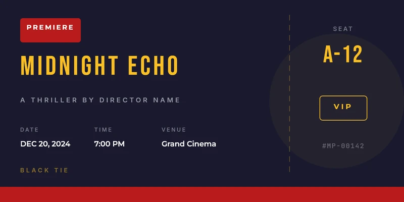 Movie Premiere
